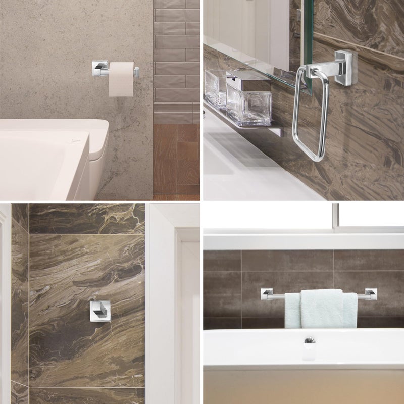 Globe Electric 51368 Finn Bath Set, Polished Chrome - Image 2